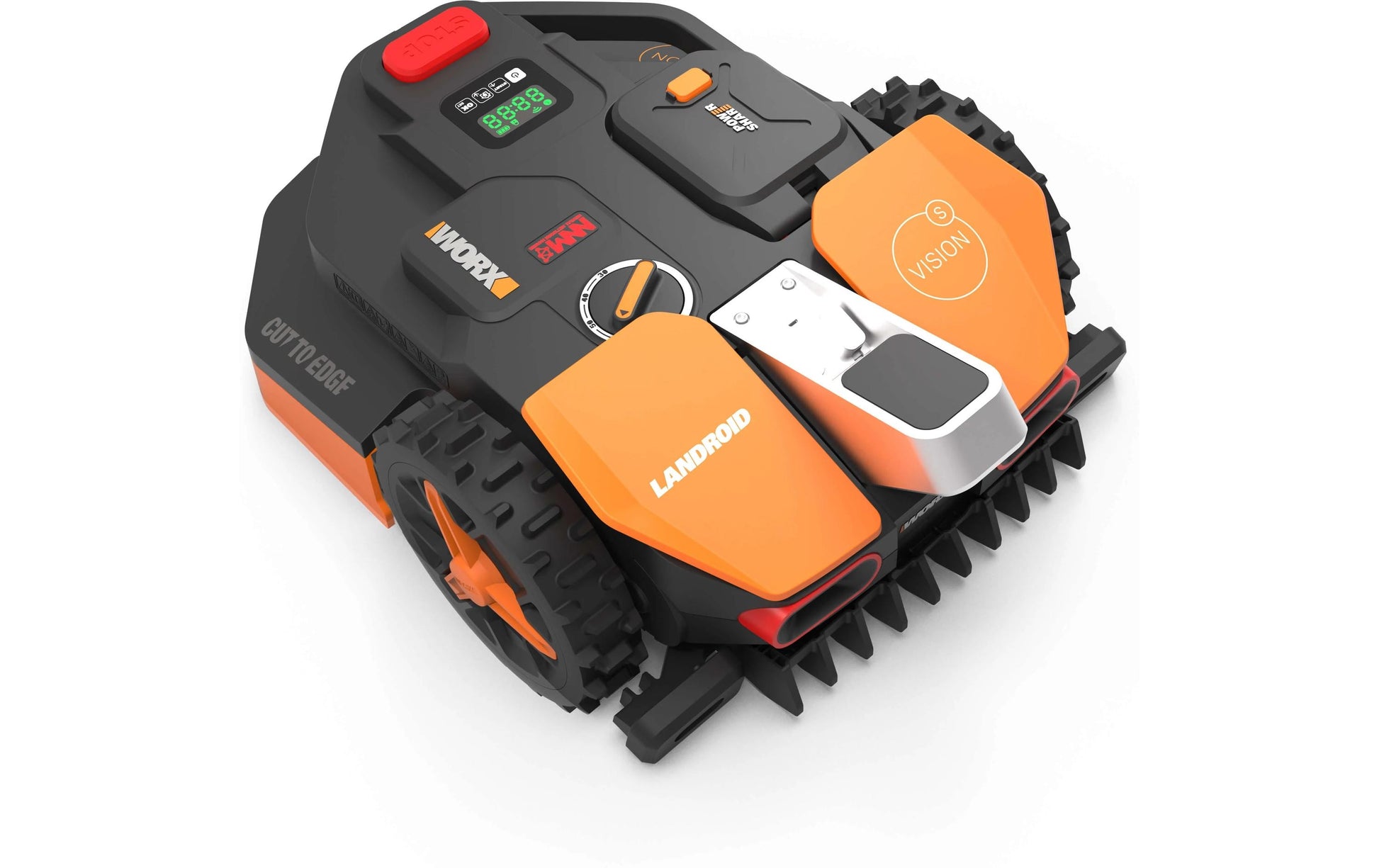 WORX Landroid Vision WR202E S250 Rasenmähroboter – 20 V – 2 Ah & Ladegerät – Schnittbreite 18 cm – 250 m²