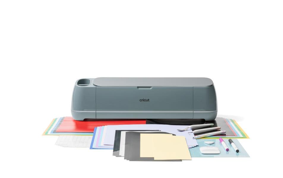 Cricut Schneideplotter Maker 4 Essential – max. Breite 297 mm, 2,4 mm, Grün