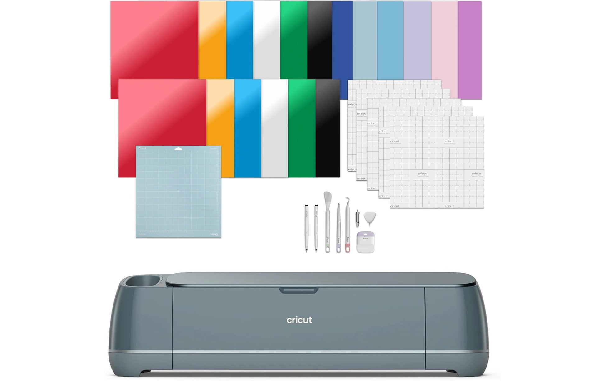 Cricut Schneideplotter Maker 4 Essential – max. Breite 297 mm, 2,4 mm, Grün