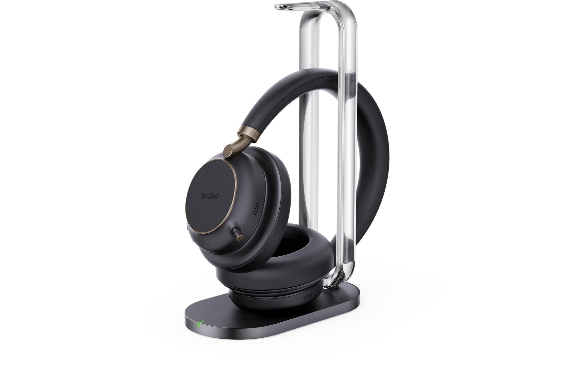 Yealink BH76 Plus – Duo Headset – Bluetooth, USB-C/USB-A – mit Station – Schwarz – für Microsoft Teams