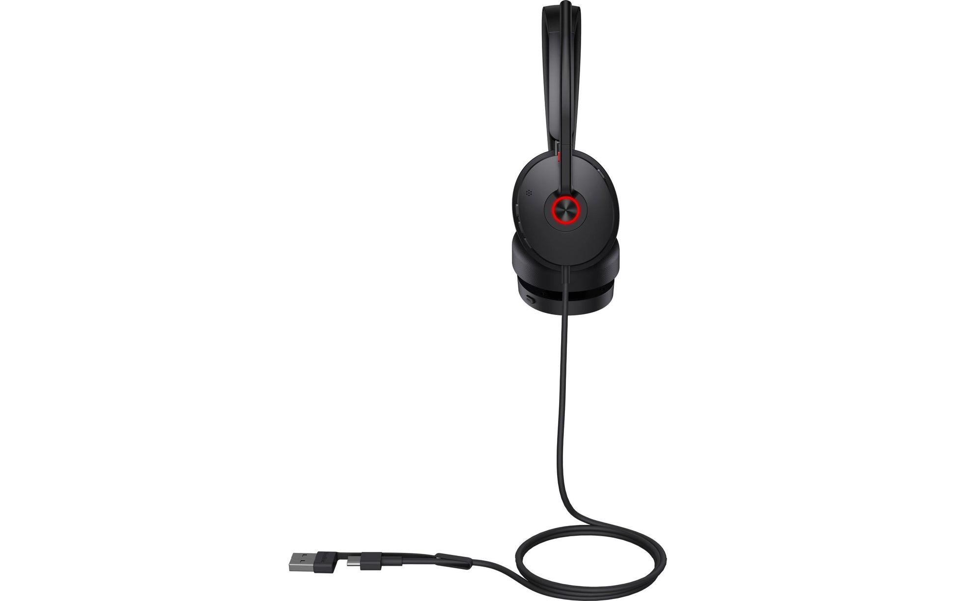 Yealink UH48 UC – Duo Headset, On-Ear – USB-C/USB-A, Noise-Cancelling Mikrofon – Schwarz – für Microsoft Teams