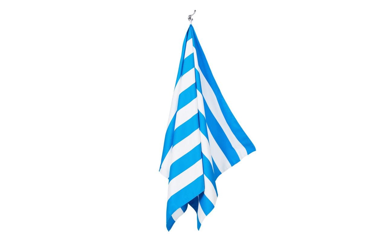 Dock & Bay Wohndecke – Polyester, Blau, Weiss – 90 × 200 cm
