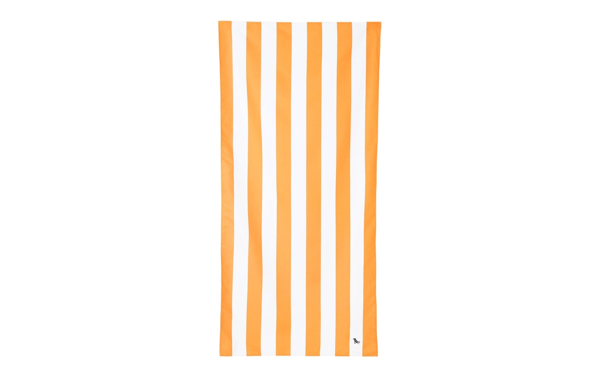 Dock & Bay Cabana Wohndecke – Polyester, Weiss/Orange – 90 × 160 cm