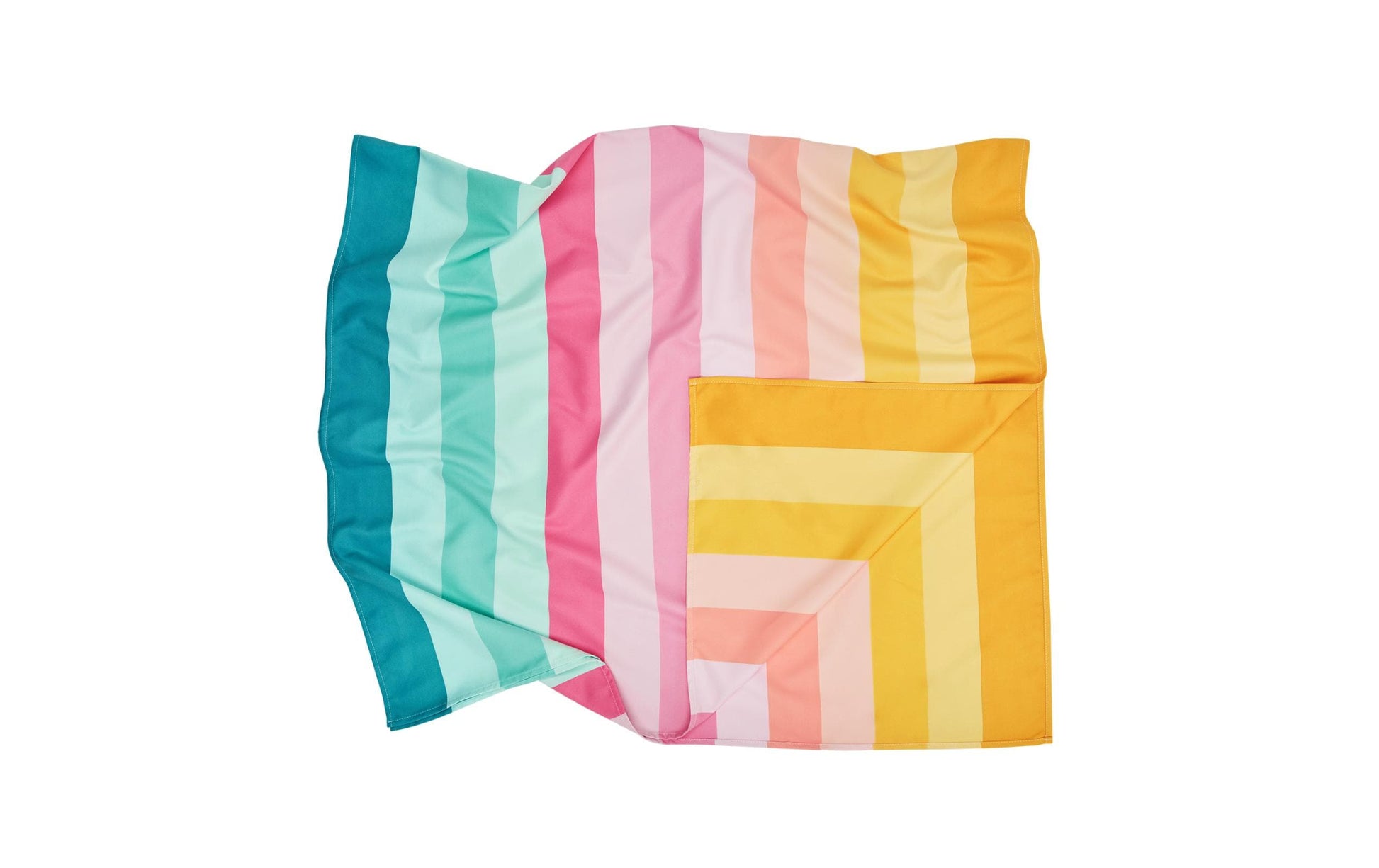 Dock & Bay Summer XL Coastal Candy Wohndecke – Polyester, Mehrfarbig – 90 × 200 cm