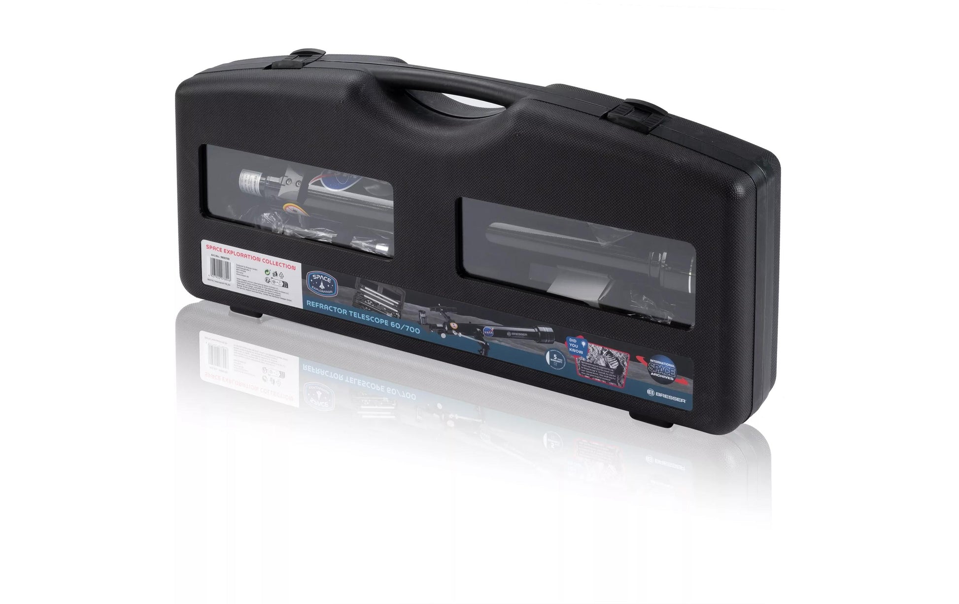 Bresser Optics Linsenteleskop (Refraktor) – Space Exploration 60/700, 175× Vergrösserung