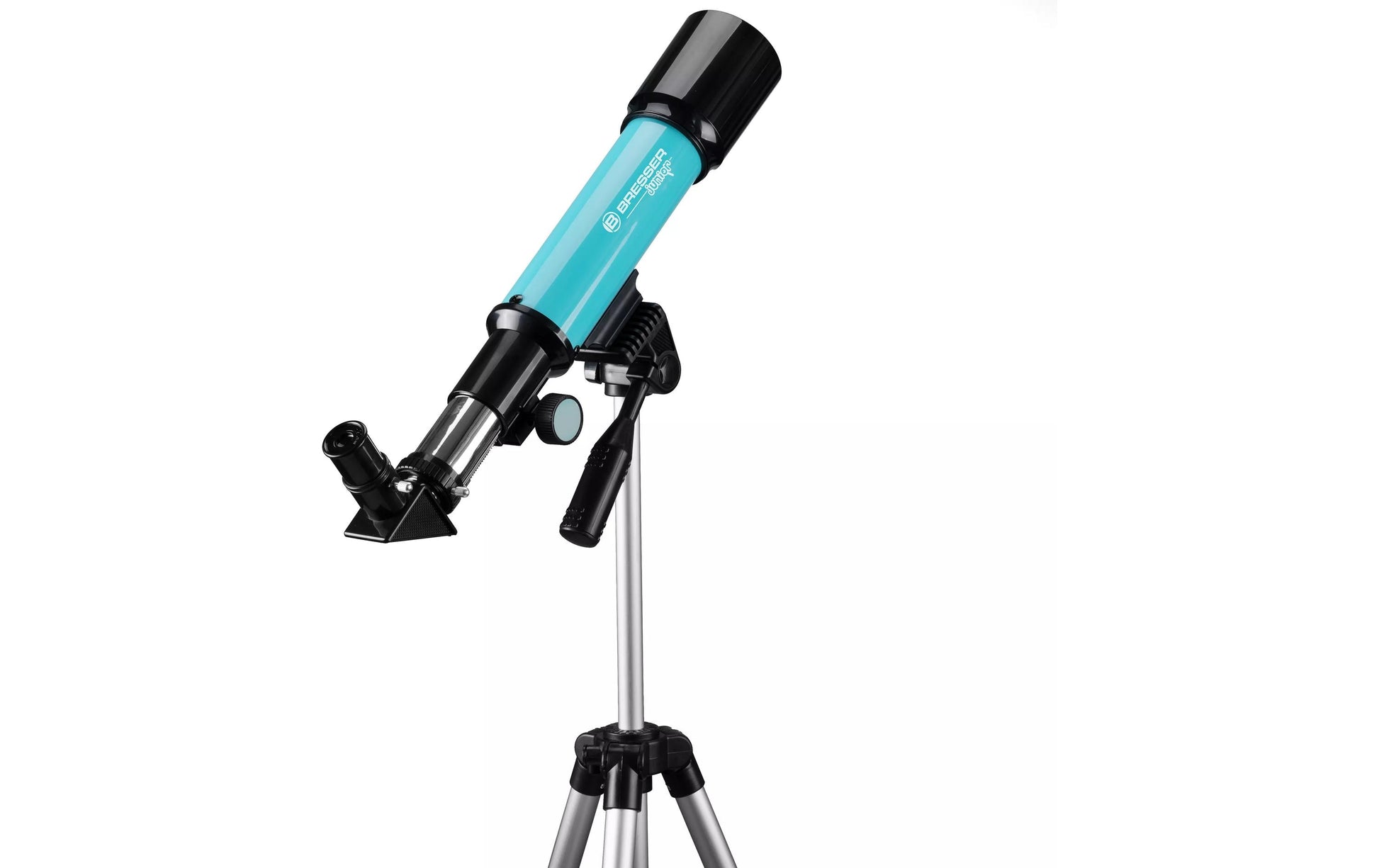 Bresser Optics Bresser Junior – Linsenteleskop (Refraktor) – mit Zelt, 60×, Brennweite 360 mm