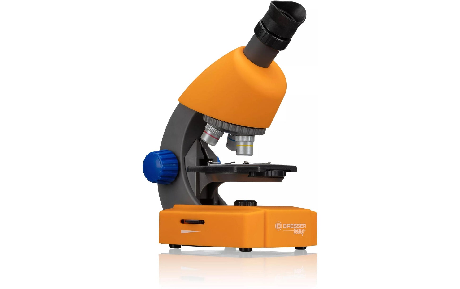 Bresser Optics Bresser Junior – Durchlicht-Mikroskop, batteriebetrieben, 3 × AA, ab 6 Jahren