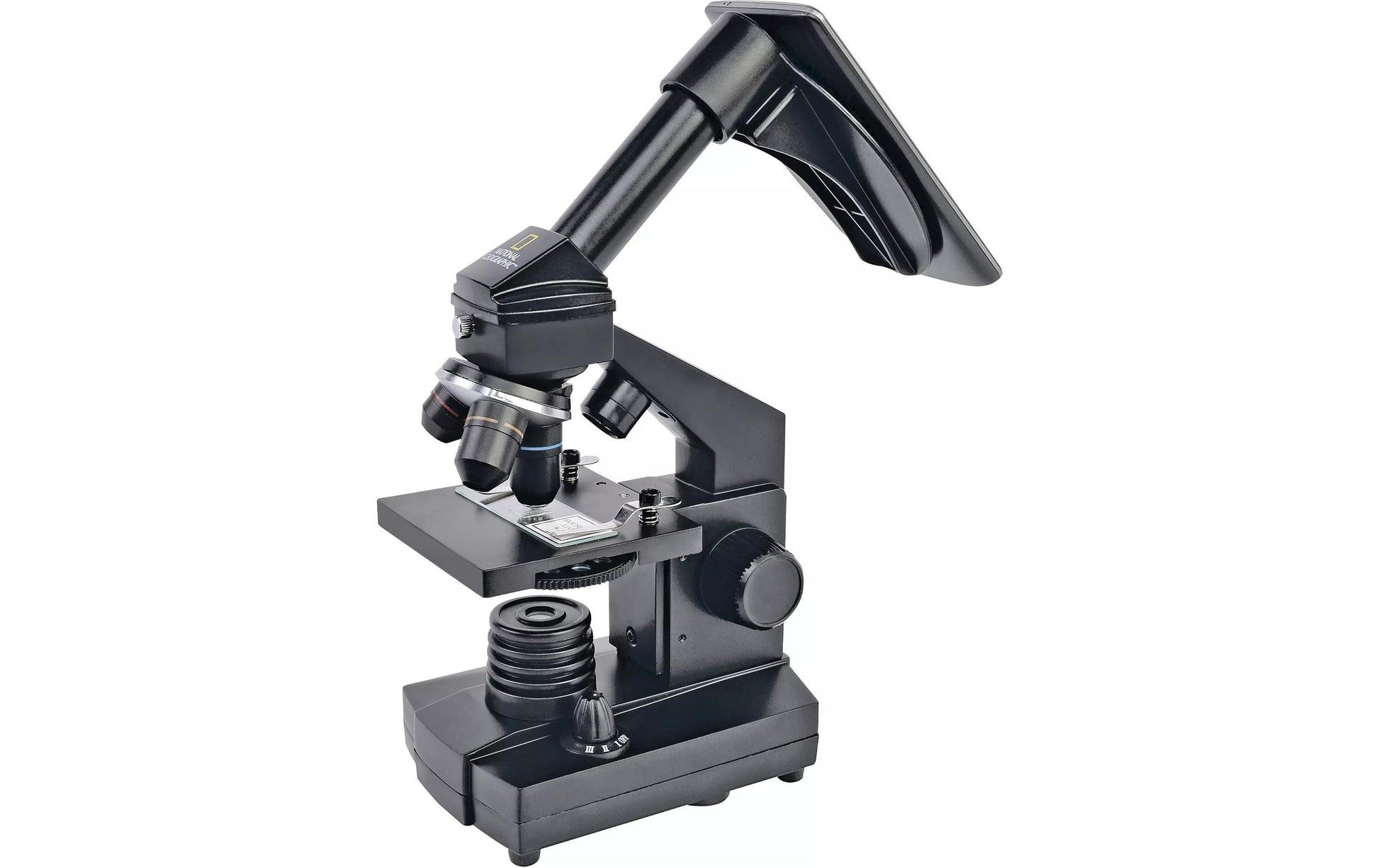 National Geographic Mikroskop-Bausatz – BR-9039001, 40–1280×, LED-Beleuchtung, ab 6 Jahren
