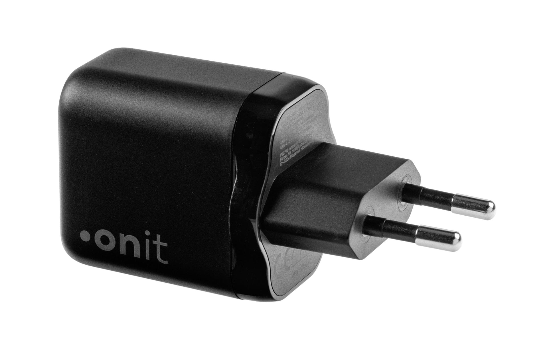 ONIT F02793 USB-Wandladegerät 25 W – USB-C×1, USB-A×1 – PD 3.0, PPS, QC 3.0, GaN, EU-Stecker (Typ C)