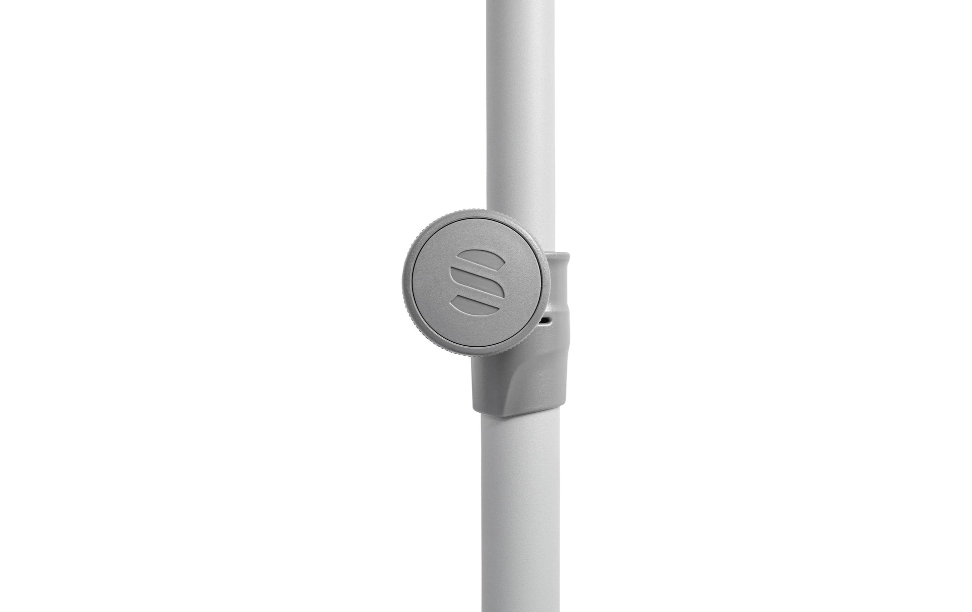 Suncomfort by Glatz Stockschirm Flex Roof – Weiss – Faltbar, Höhenverstellbar
