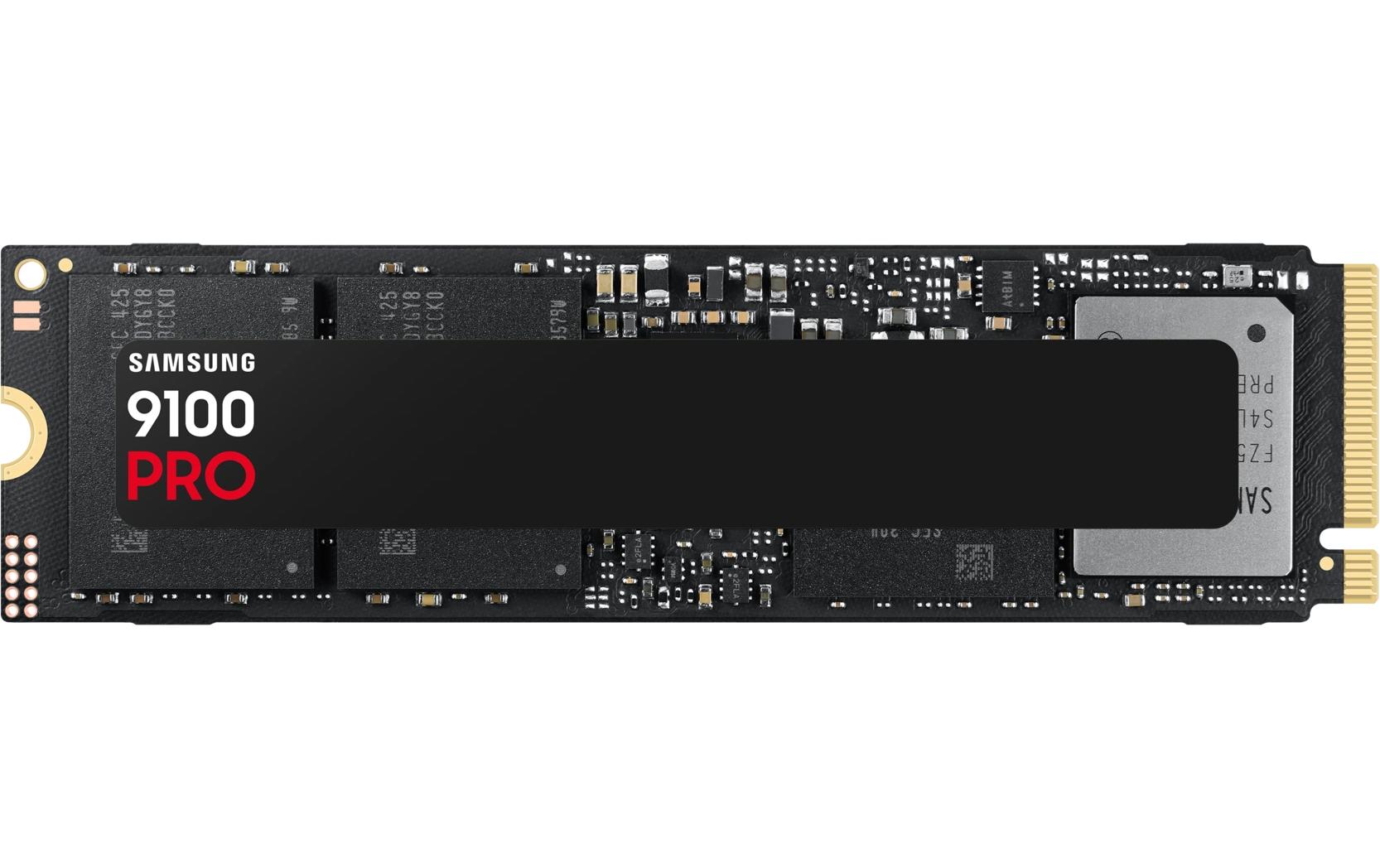 Samsung 9100 PRO – 1 TB M.2 2280 NVMe PCIe 5.0 x4 – 14'700/13'300 MB/s