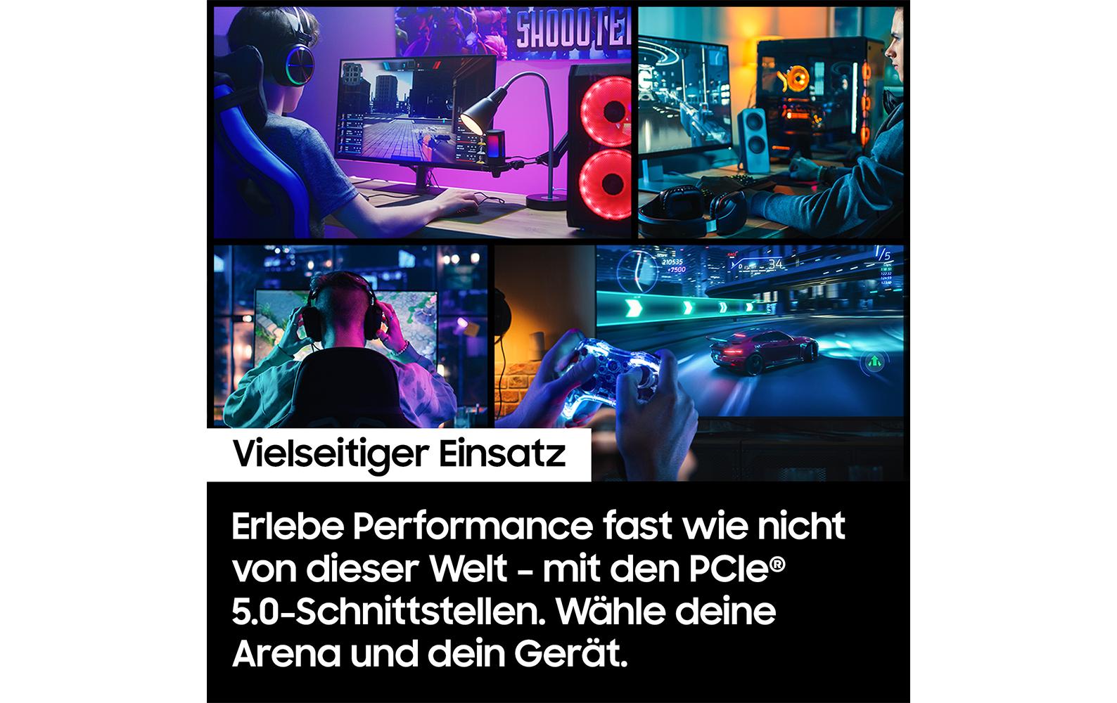 Samsung 9100 PRO Kühlkörper – M.2 2280 NVMe PCIe 5.0 – 14.7/13.4 GB/s