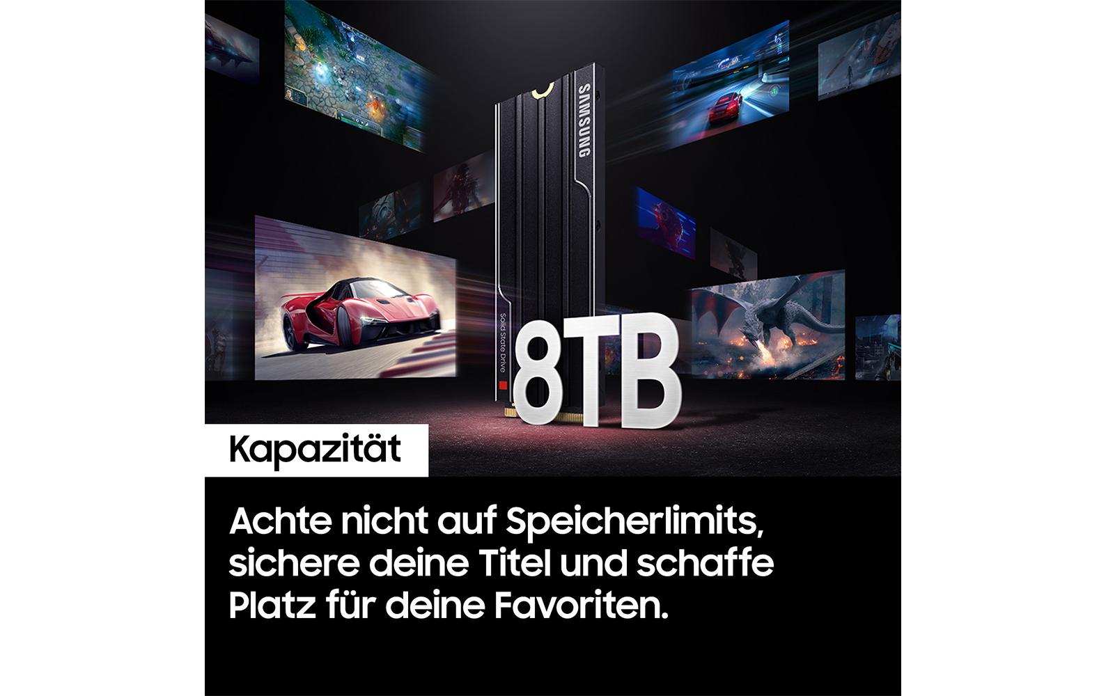 Samsung 9100 PRO – 1 TB M.2 2280 NVMe PCIe 5.0 SSD – 14700 MB/s Lesen, 13300 MB/s Schreiben