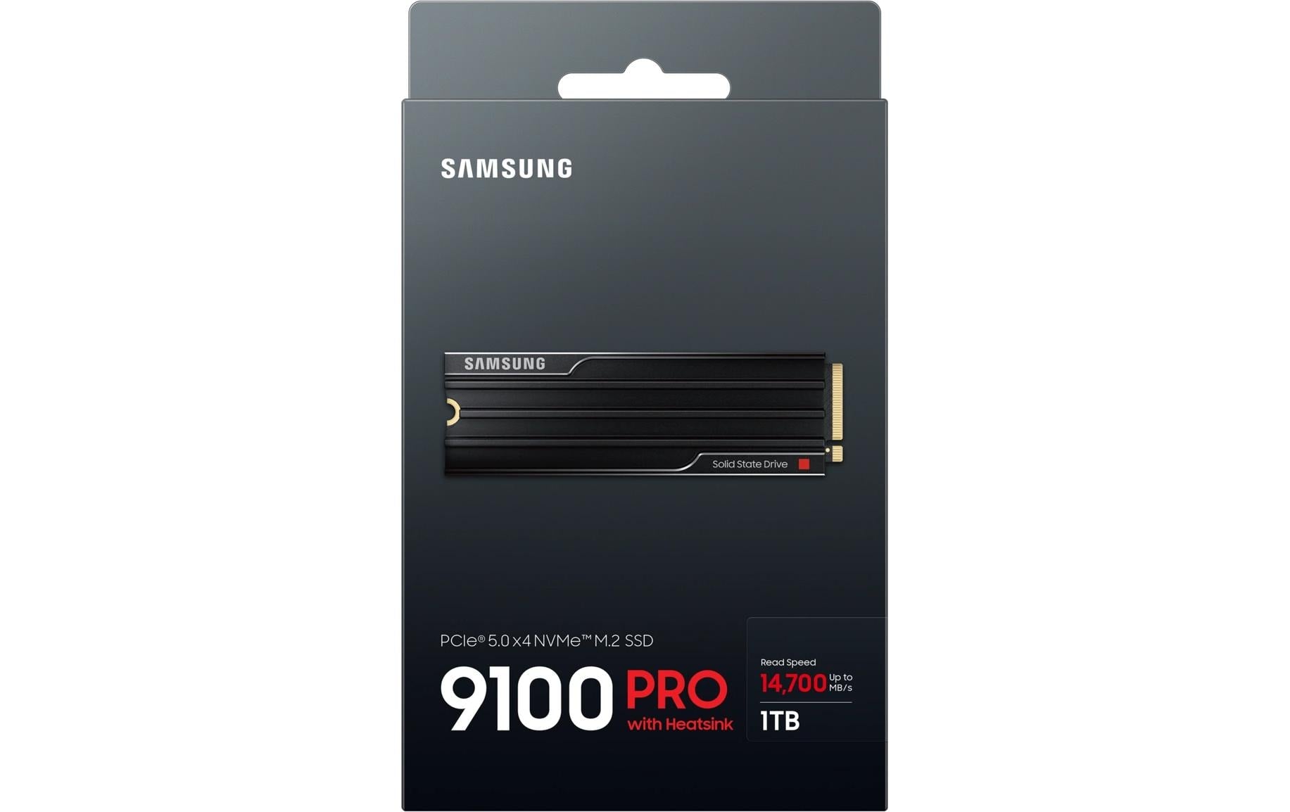 Samsung 9100 PRO – 1 TB M.2 2280 NVMe PCIe 5.0 SSD – 14700 MB/s Lesen, 13300 MB/s Schreiben