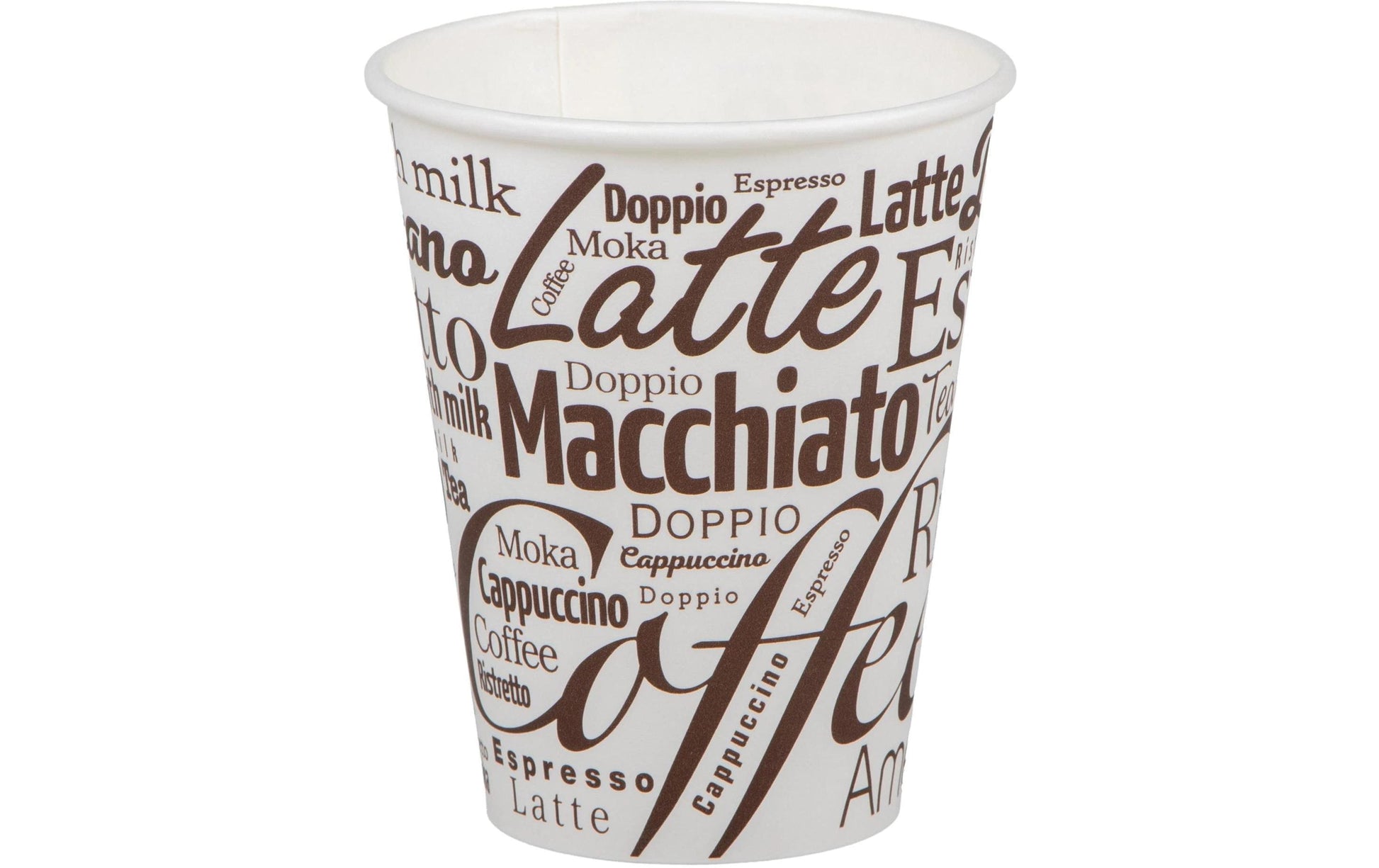 Elco Einweg-Kaffeebecher Bistro, Karton – 3 dl, Braun/Weiss – 1'000 Stk.