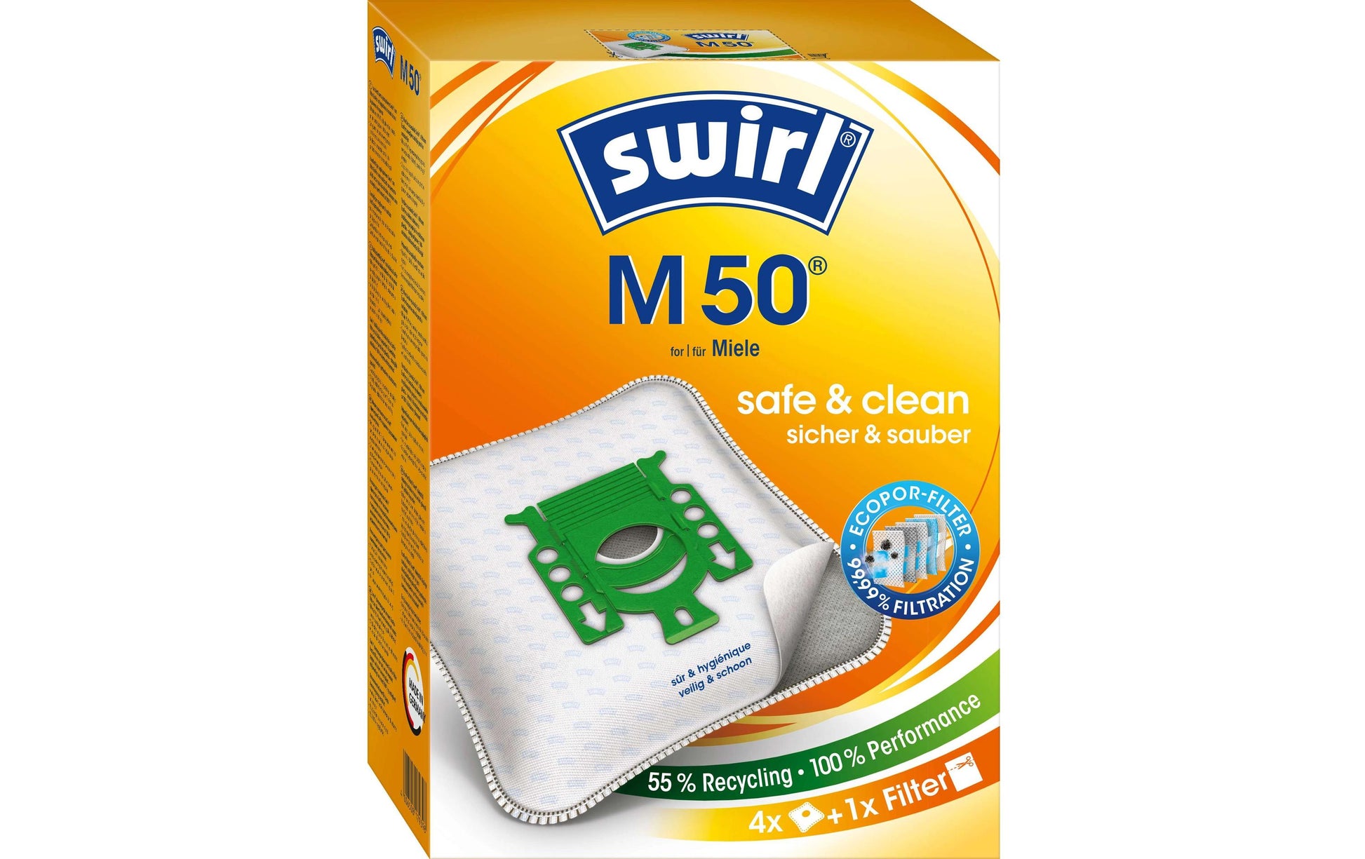 Swirl Staubbeutel M50 EcoPor Kombi