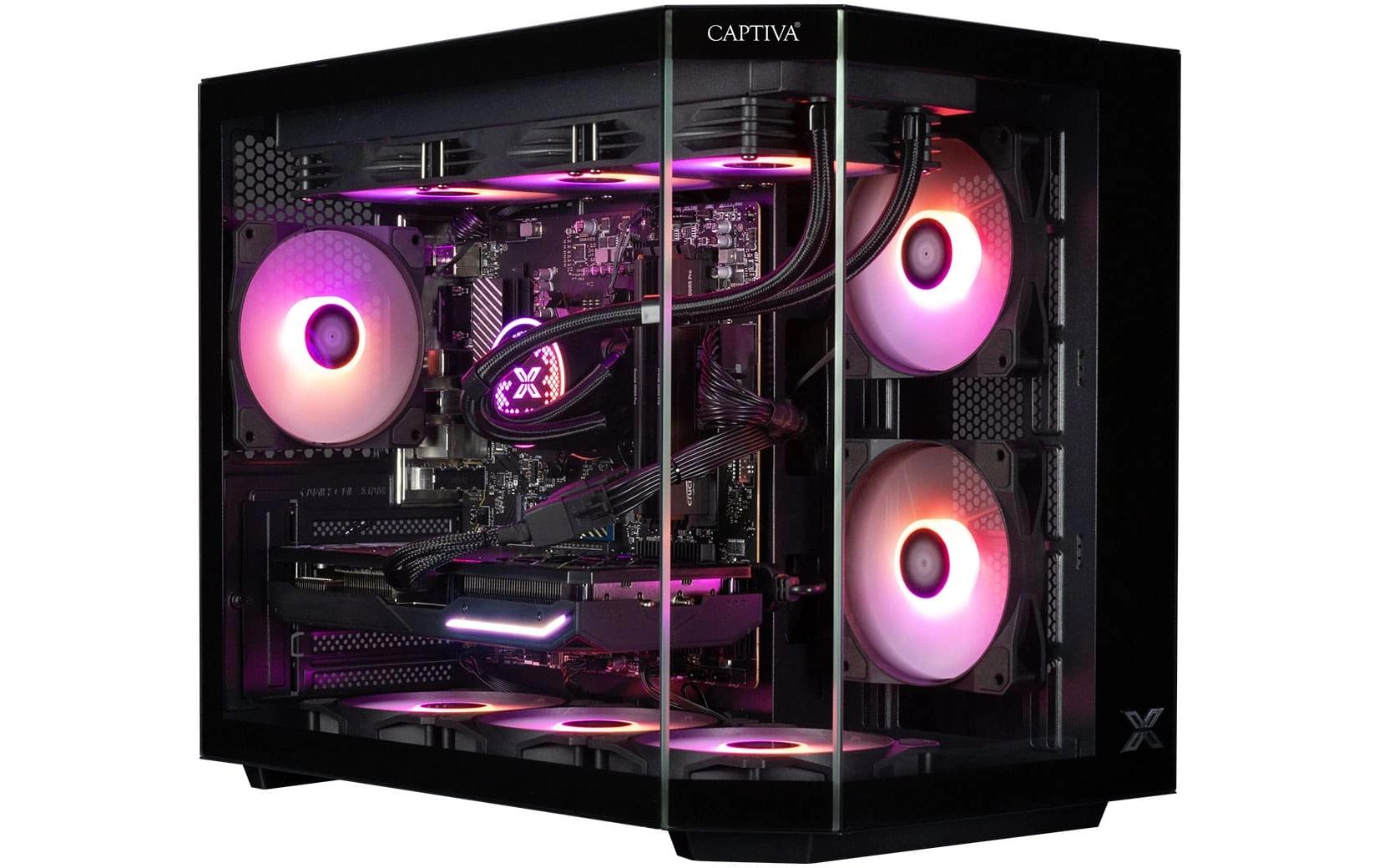 Captiva Tower – Intel Core i7-14700F, 32 GB RAM, 2 TB SSD, NVIDIA GeForce RTX 5070 Ti 16 GB, Windows 11 Home