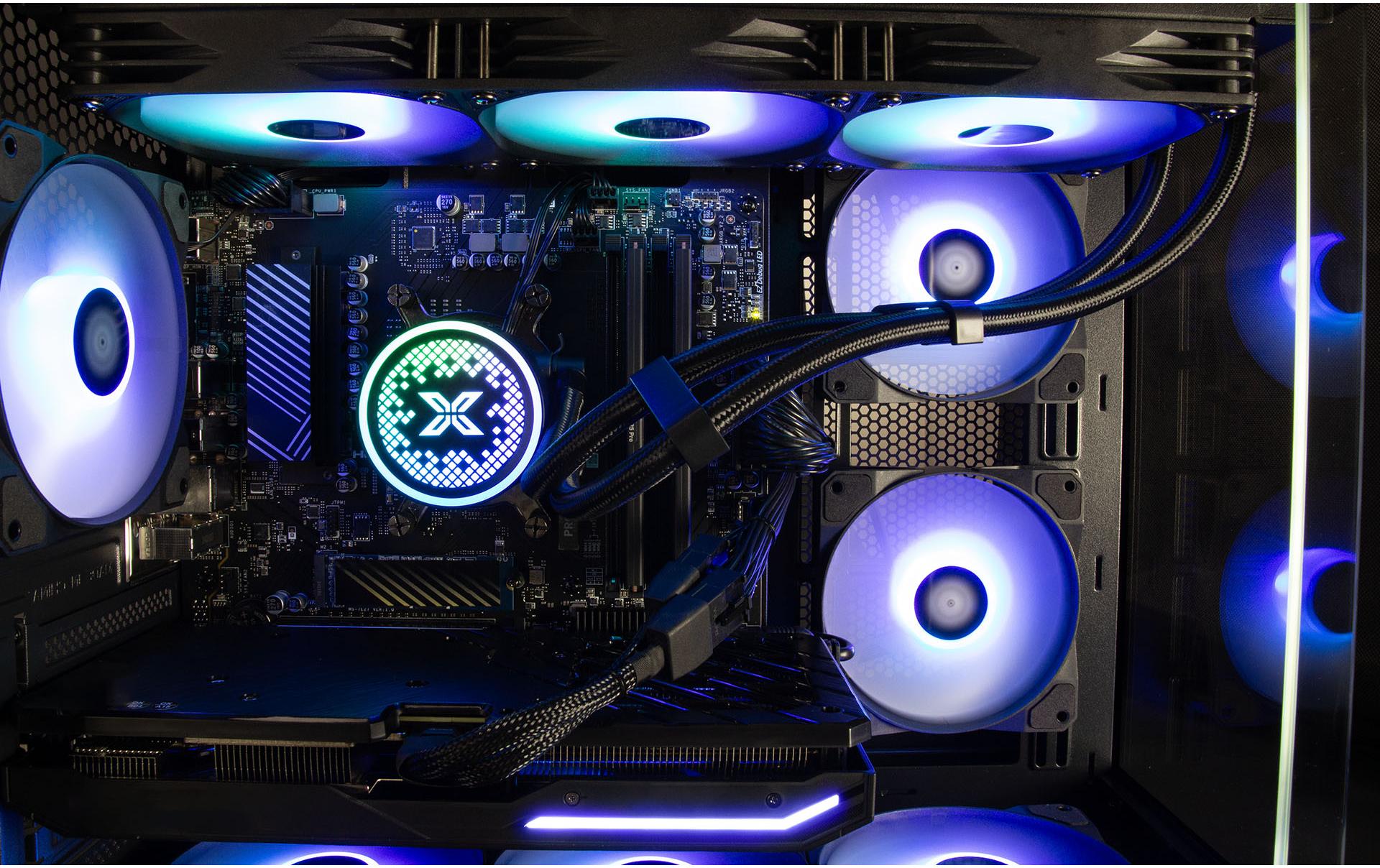 Captiva Tower – AMD Ryzen 7 5700X, 32 GB RAM, 1 TB SSD, NVIDIA GeForce RTX 5070 12 GB, Windows 11 Home