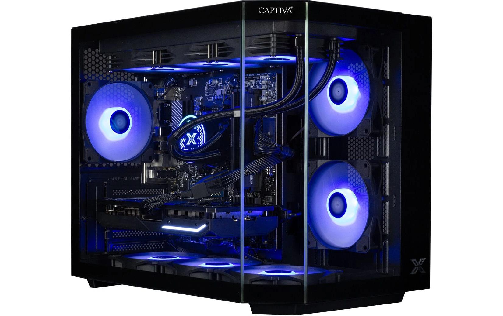 Captiva Tower – AMD Ryzen 7 5700X, 32 GB RAM, 1 TB SSD, NVIDIA GeForce RTX 5070 12 GB, Windows 11 Home
