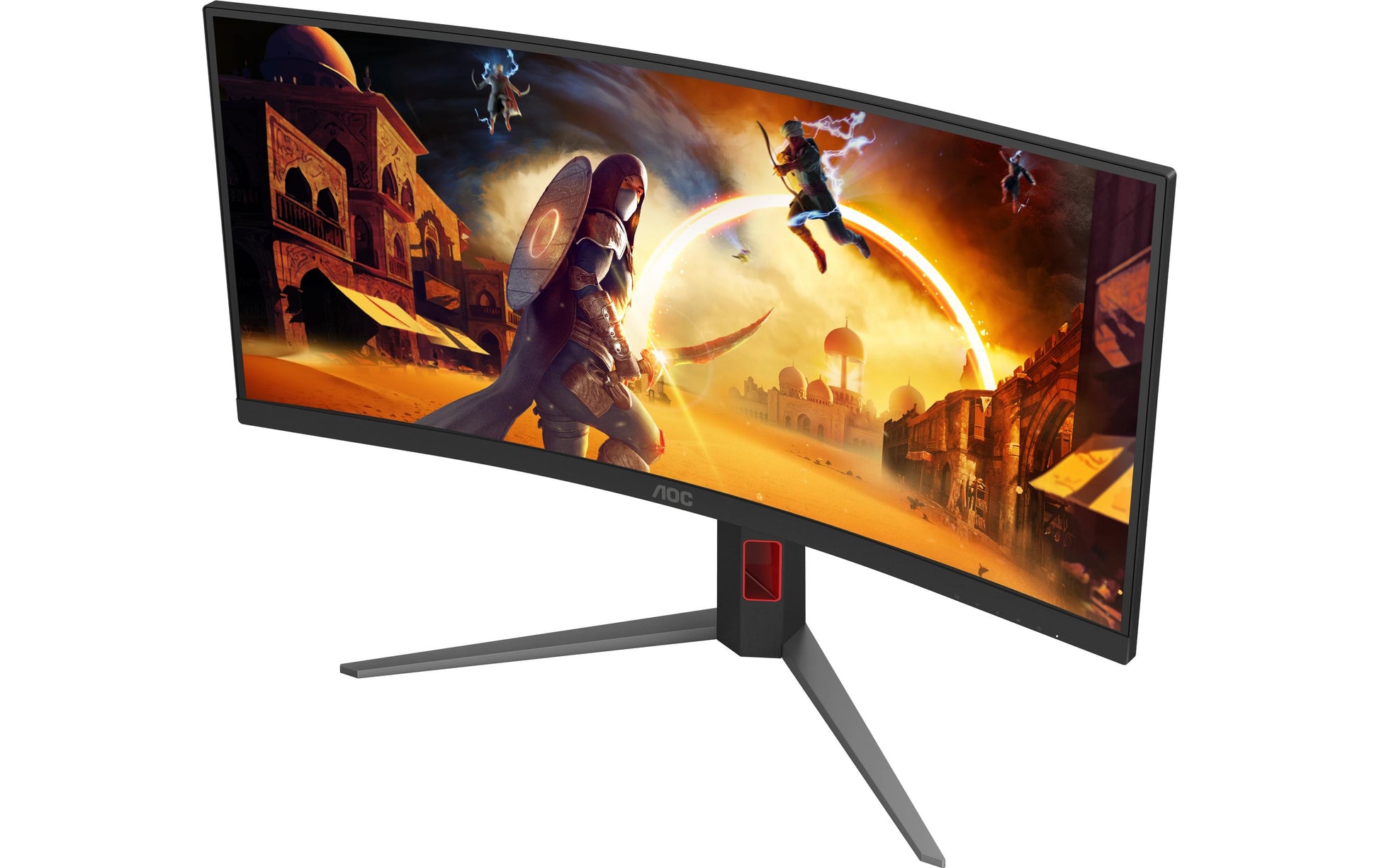 AOC CU34G4 – 34" Gebogener 1500R, 3440 × 1440 (UWQHD), VA, 180 Hz, HDR10