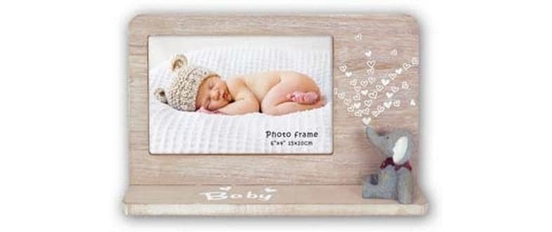 ZEP Dumbo Bilderrahmen – für 10 × 15 cm – MDF, natur