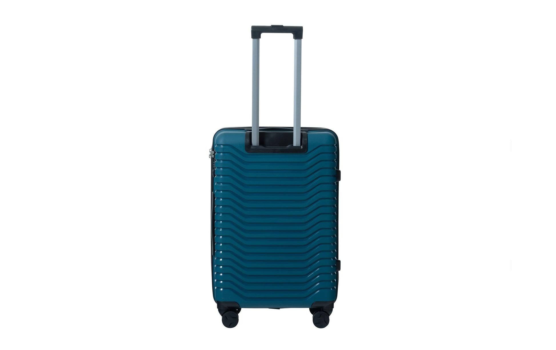 KOOR Trolley – 63 l, Hartschale, 4 Rollen, mit TSA, Petrol, 40 × 66 × 26 cm
