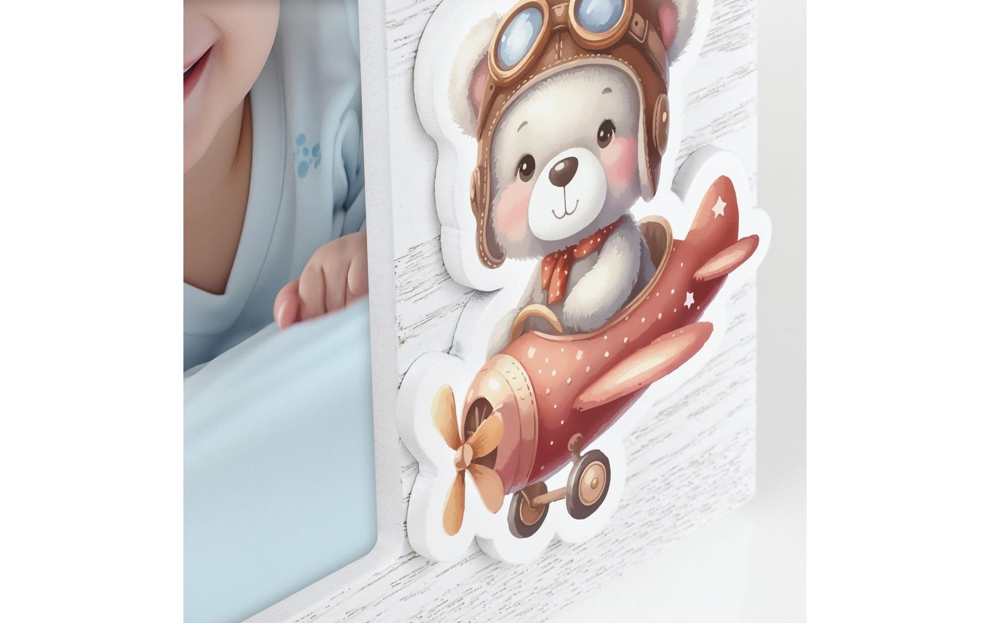 ZEP Bilderrahmen – für 10 × 15 cm – Holz & MDF, blau