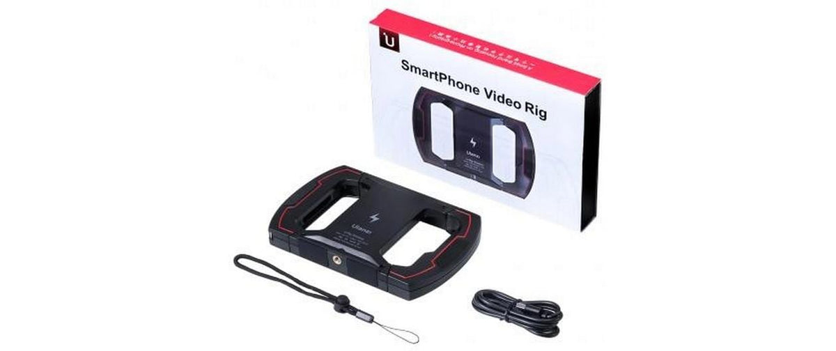Ulanzi U-Rig Wireless – Foto-/Video-Griff – Qi-Ladefunktion – für Android/iOS – Schwarz