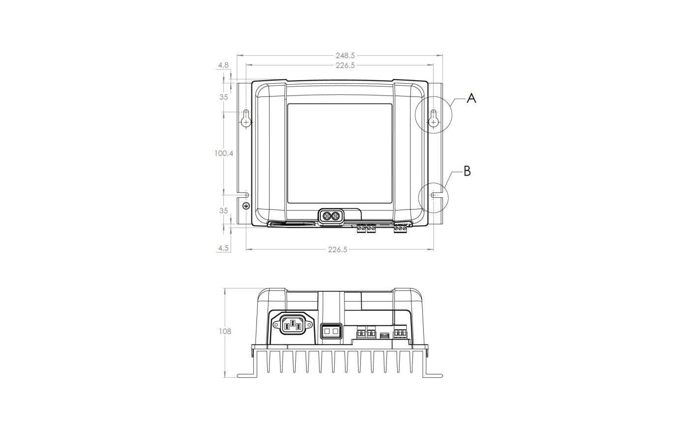 Victron Smart IP43 Ladegerät 24 V/16 A (384 W) – für Lithium-Ionen, Boot – IP43