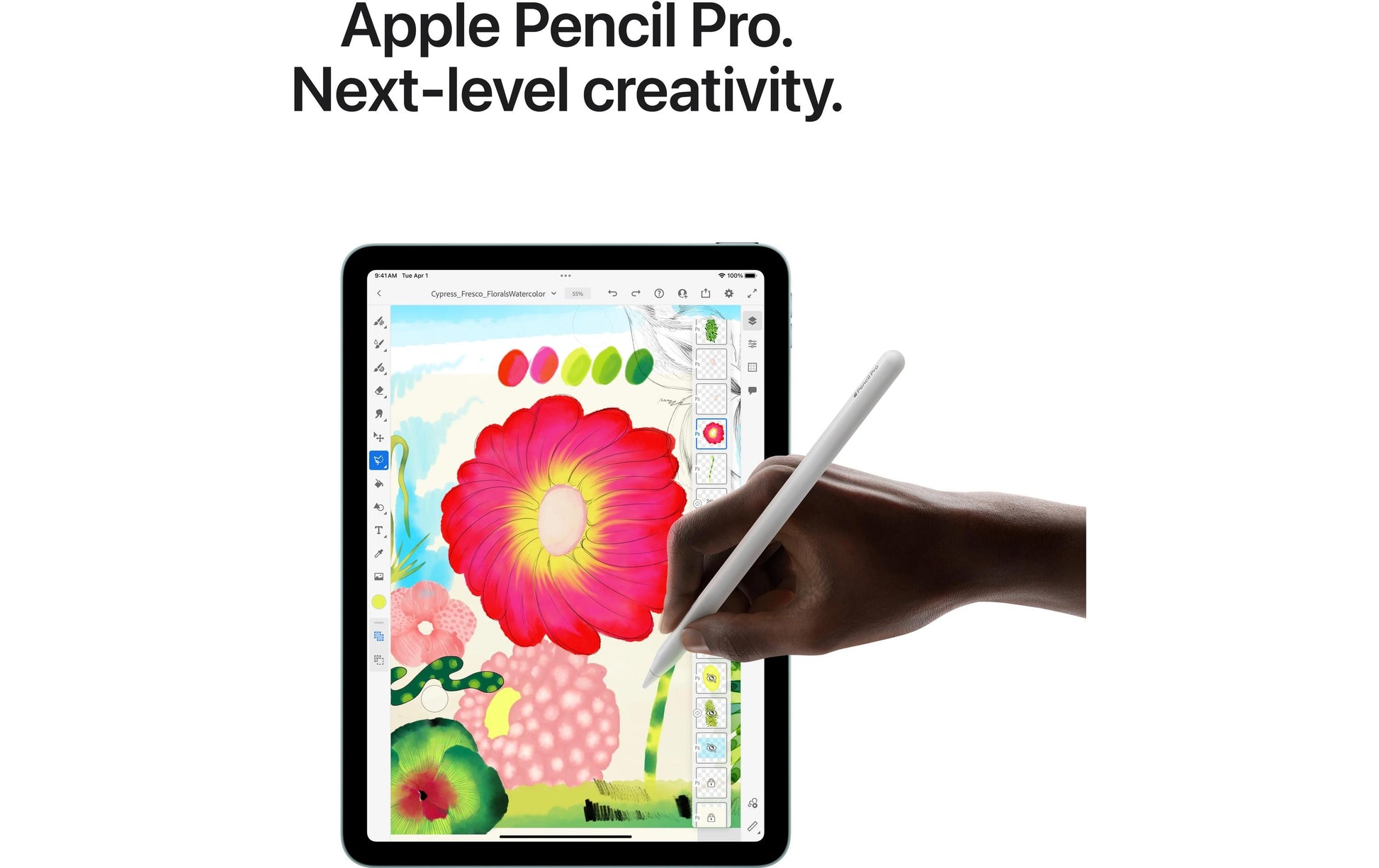 Apple iPad Air – 11", 1 TB, 8 GB RAM, WLAN + 5G, iPadOS 18, Blau, 2360×1640 px, 2025