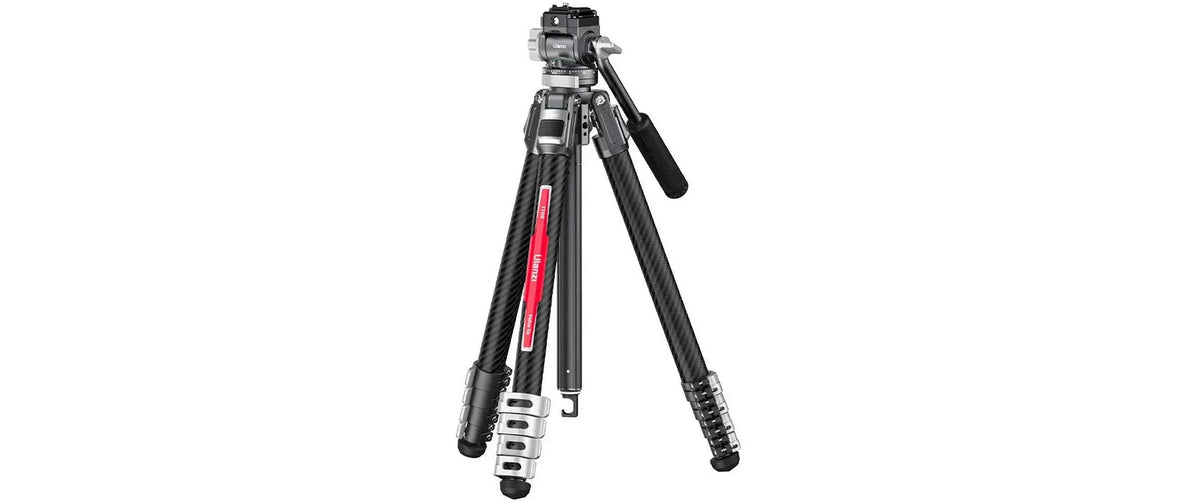 Ulanzi TT09-F38 Dreibeinstativ – Carbon, 1,42 m ausgefahren, 5 kg Traglast, 1/4" – für FALCAM F38
