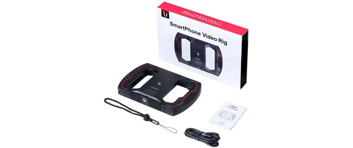 Ulanzi U-Rig Wireless – Foto-/Video-Griff – Qi-Ladefunktion – für Android/iOS – Schwarz