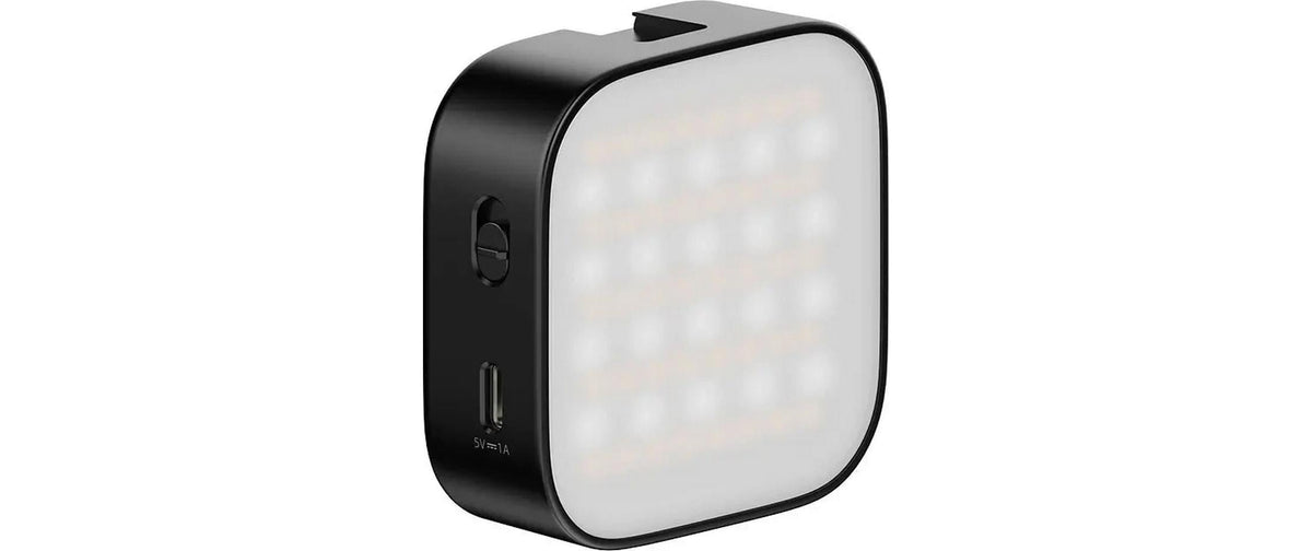 Ulanzi U60 LED-Videolicht – RGB, 2500–9000 K, dimmbar – für Cold-Shoe-Kameras, Stative (1/4"), Smartphones