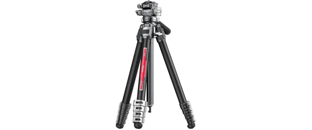 Ulanzi TT09-F38 Dreibeinstativ – Carbon, 1,42 m ausgefahren, 5 kg Traglast, 1/4" – für FALCAM F38