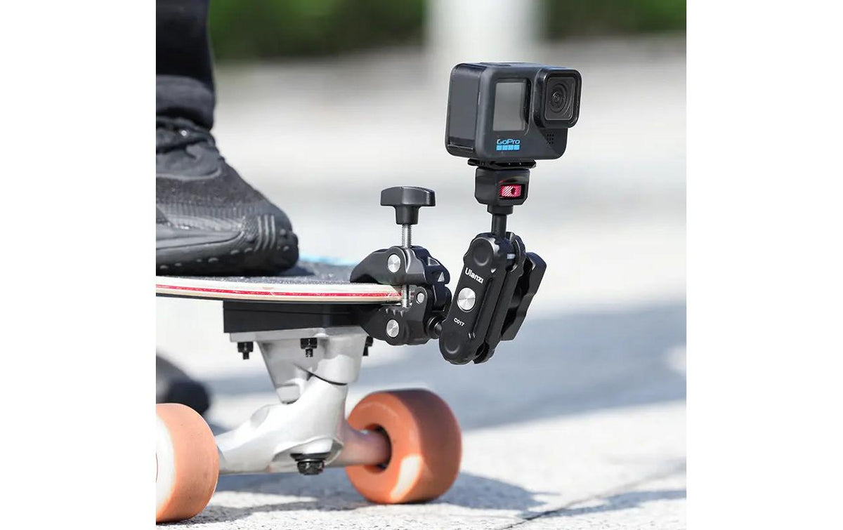 Ulanzi CO17 Universalhalterung – 1/4"-Montage, Spanndicke bis 58 mm – für Action-, Digital- und Videokameras