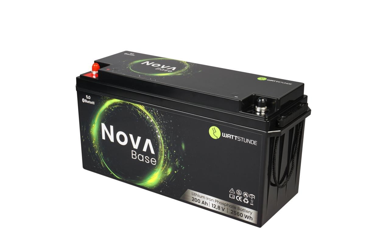 Wattstunde NOVA Base Akku 12,8 V 200000 mAh 2560,00 Wh LiFePO4