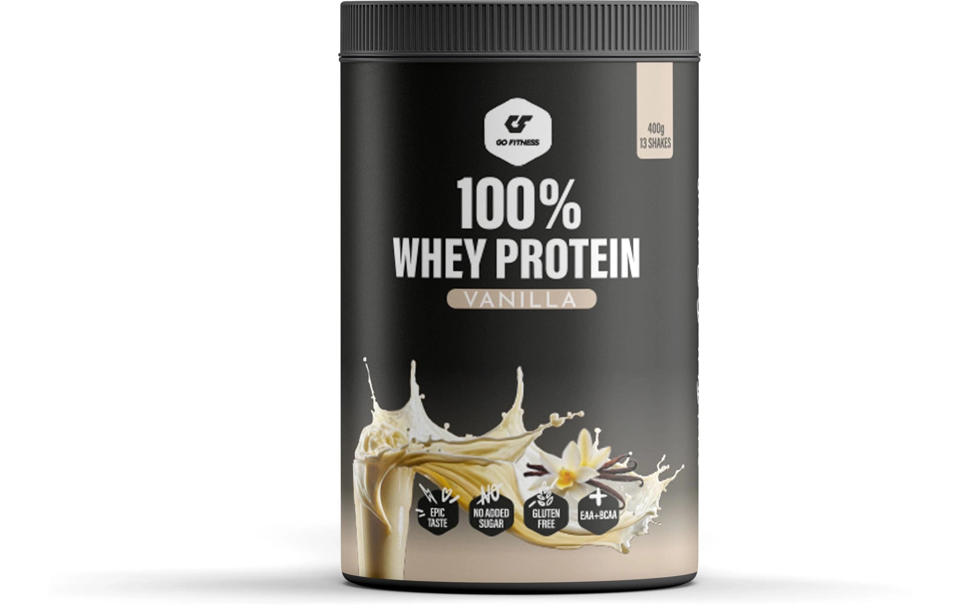 Go Fitness Whey Protein Pulver Vanille – 400 g