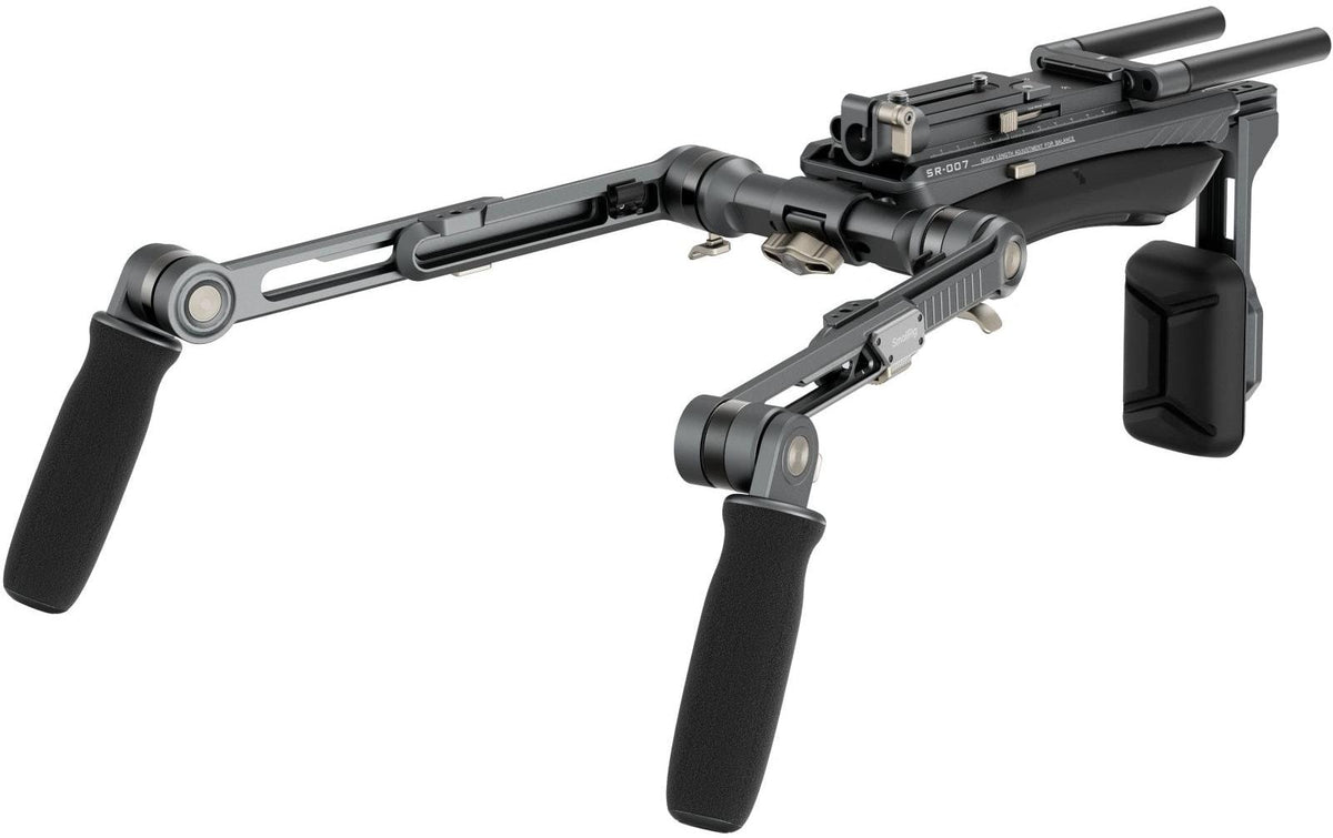 SmallRig HawkLock SR007 Pro Schulter-Rig – Verstellbarer Arm, Schulterpolster, 2 kg – Schwarz