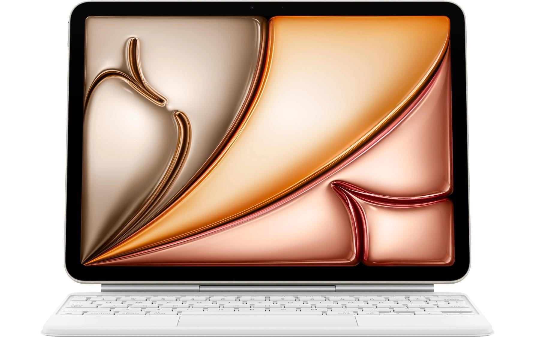 Apple Magic Keyboard – Tastatur – Schere – mit Trackpad – QWERTZ (CH) – Weiss – für iPad Air 11"