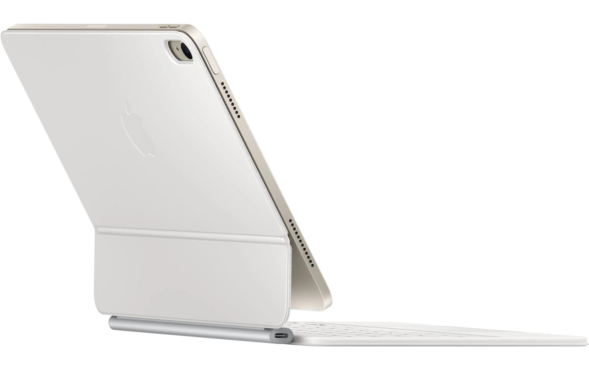 Apple Magic Keyboard – Tastatur – Schere – mit Trackpad – QWERTZ (CH) – Weiss – für iPad Air 11"