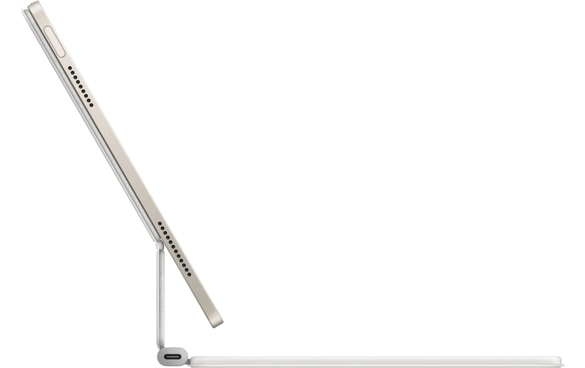 Apple Magic Keyboard – Tastatur – Schere – mit Trackpad – QWERTZ (CH) – Weiss – für iPad Air 11"