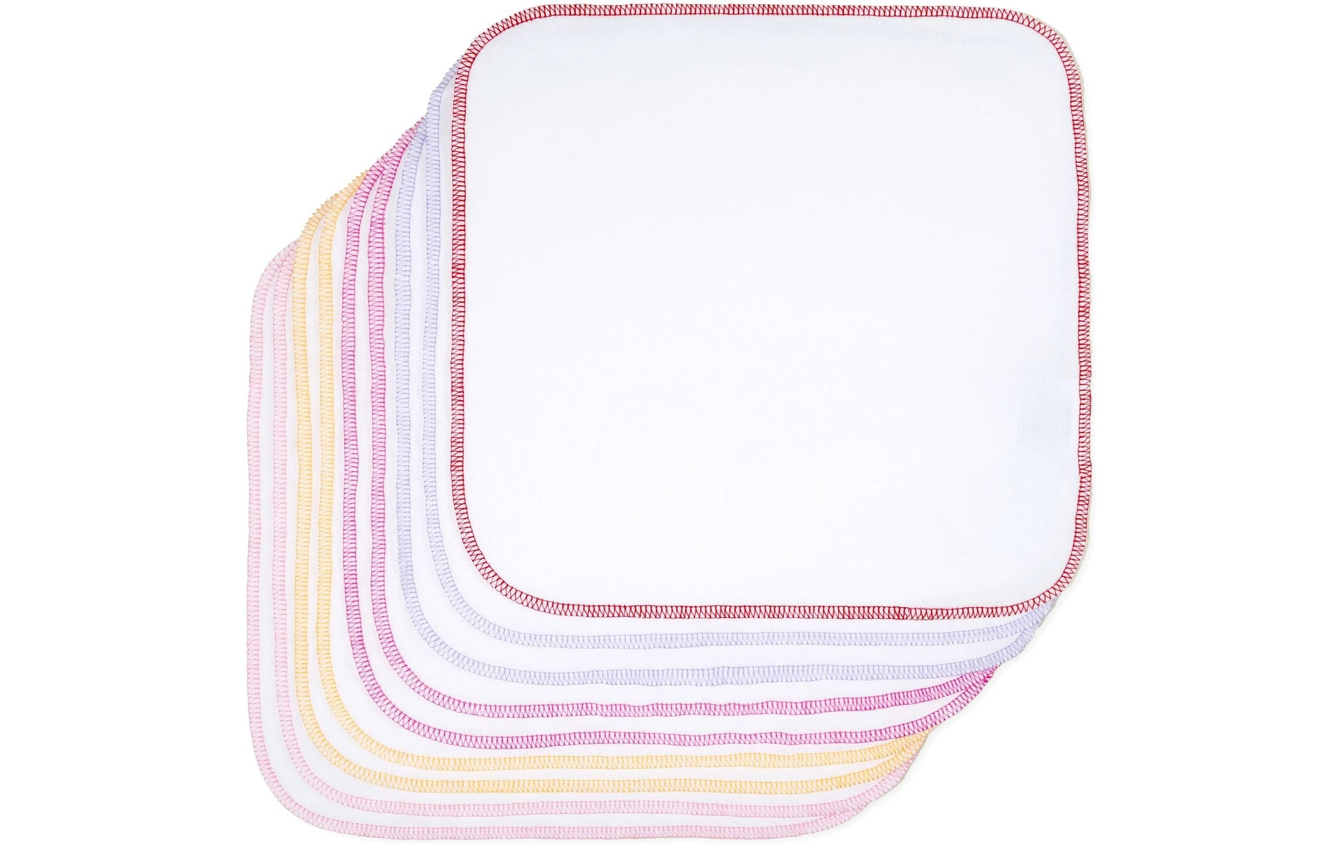 Makian Waschlappen – 30×30 cm, Baumwolle, Mehrfarbig, 9er-Set