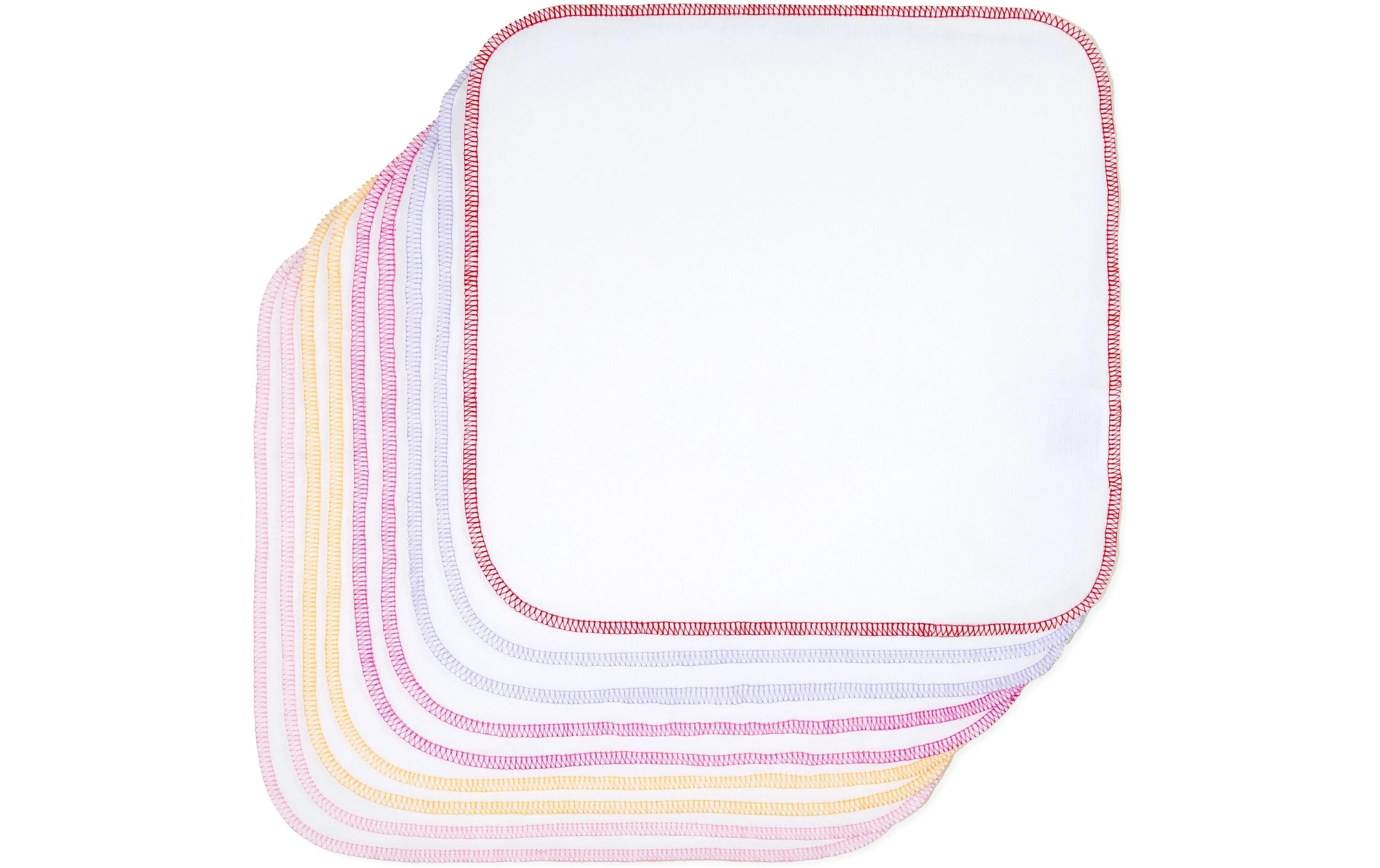 Makian Waschlappen – 30×30 cm, Baumwolle, Mehrfarbig, 9er-Set