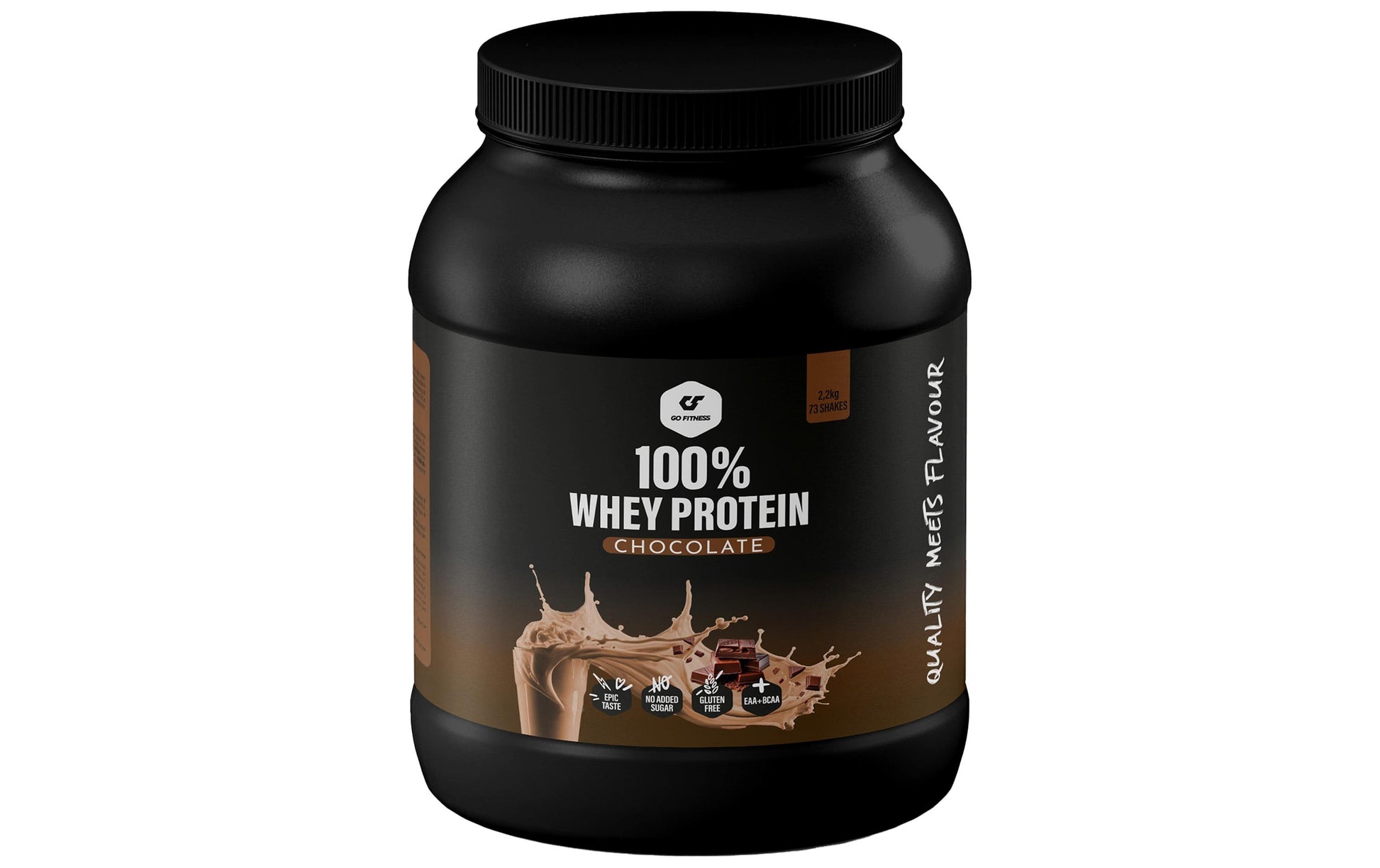 Go Fitness Whey Protein Schokolade – 2,2 kg