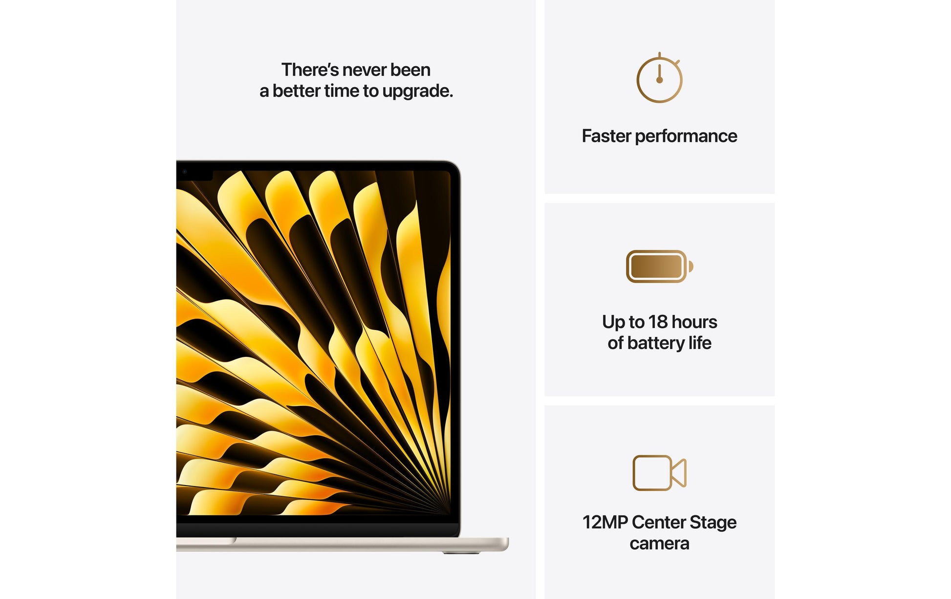 Apple 15,3" MacBook Air (M4) Starlight – macOS Sequoia