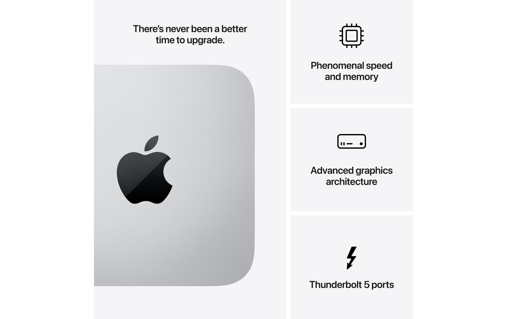 Apple Mac Studio M3 Ultra (96 GB RAM, 1 TB SSD, Silber) – macOS Sequoia