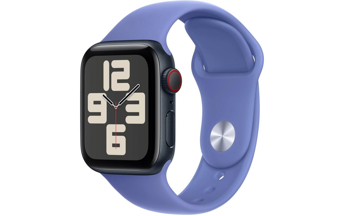 Apple Periwinkle Sportarmband – Armband – für Apple Watch 40 mm, Periwinkle, S/M, Kunststoff