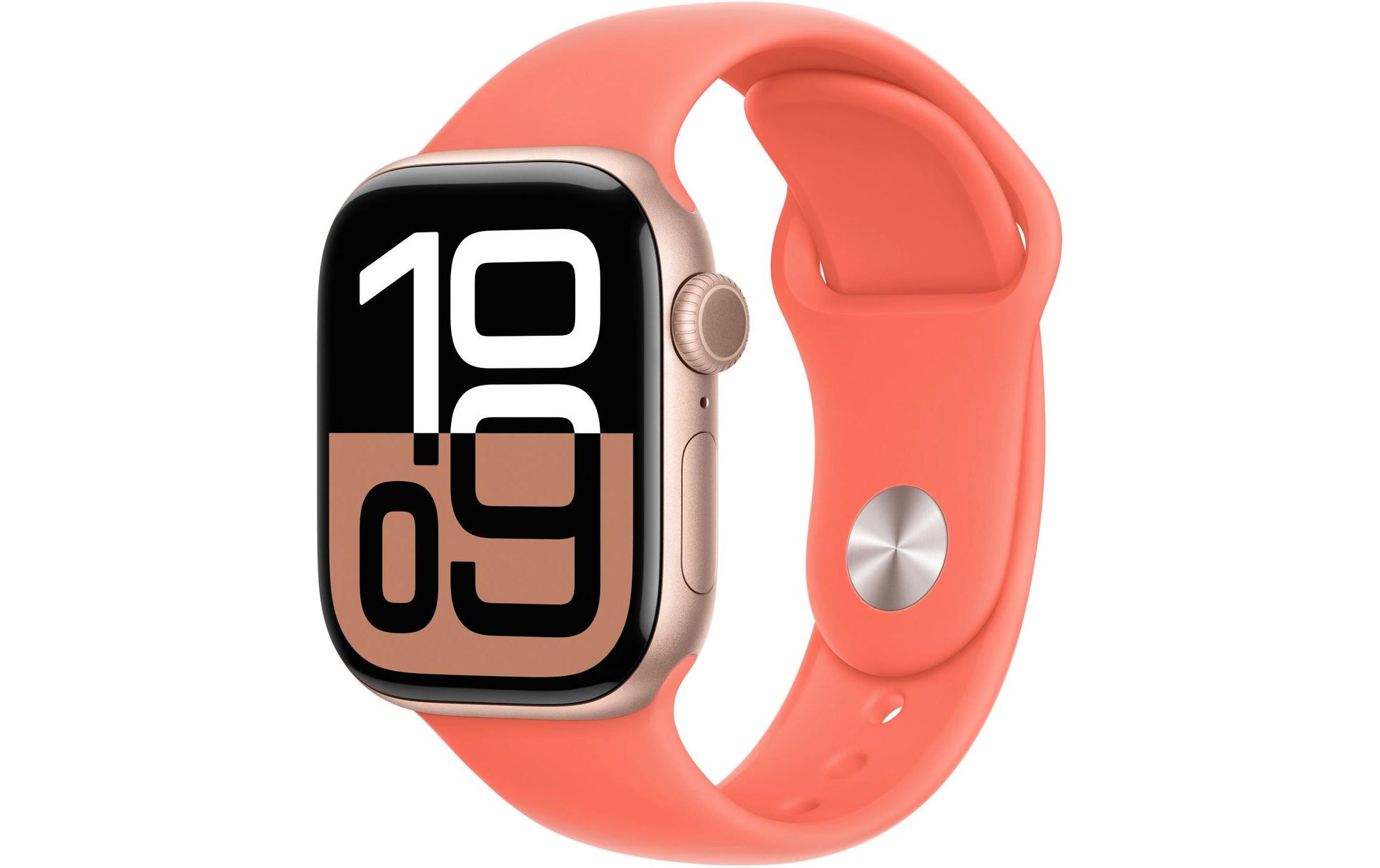 Apple Sportarmband – Armband – für Apple Watch 42 mm, Tangerine, M/L, Kunststoff