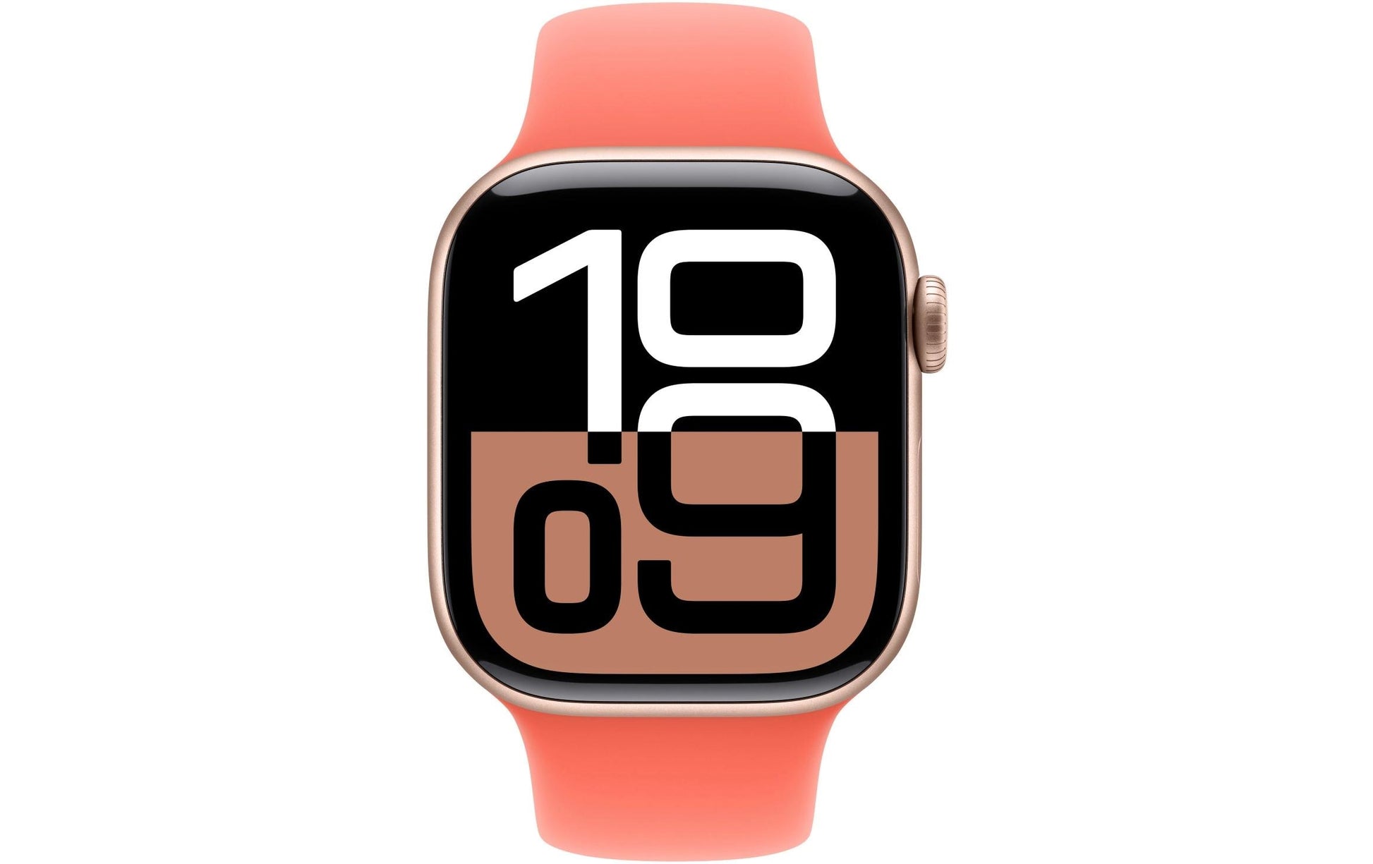 Apple Sportarmband – Armband – für Apple Watch 42 mm, Tangerine, M/L, Kunststoff