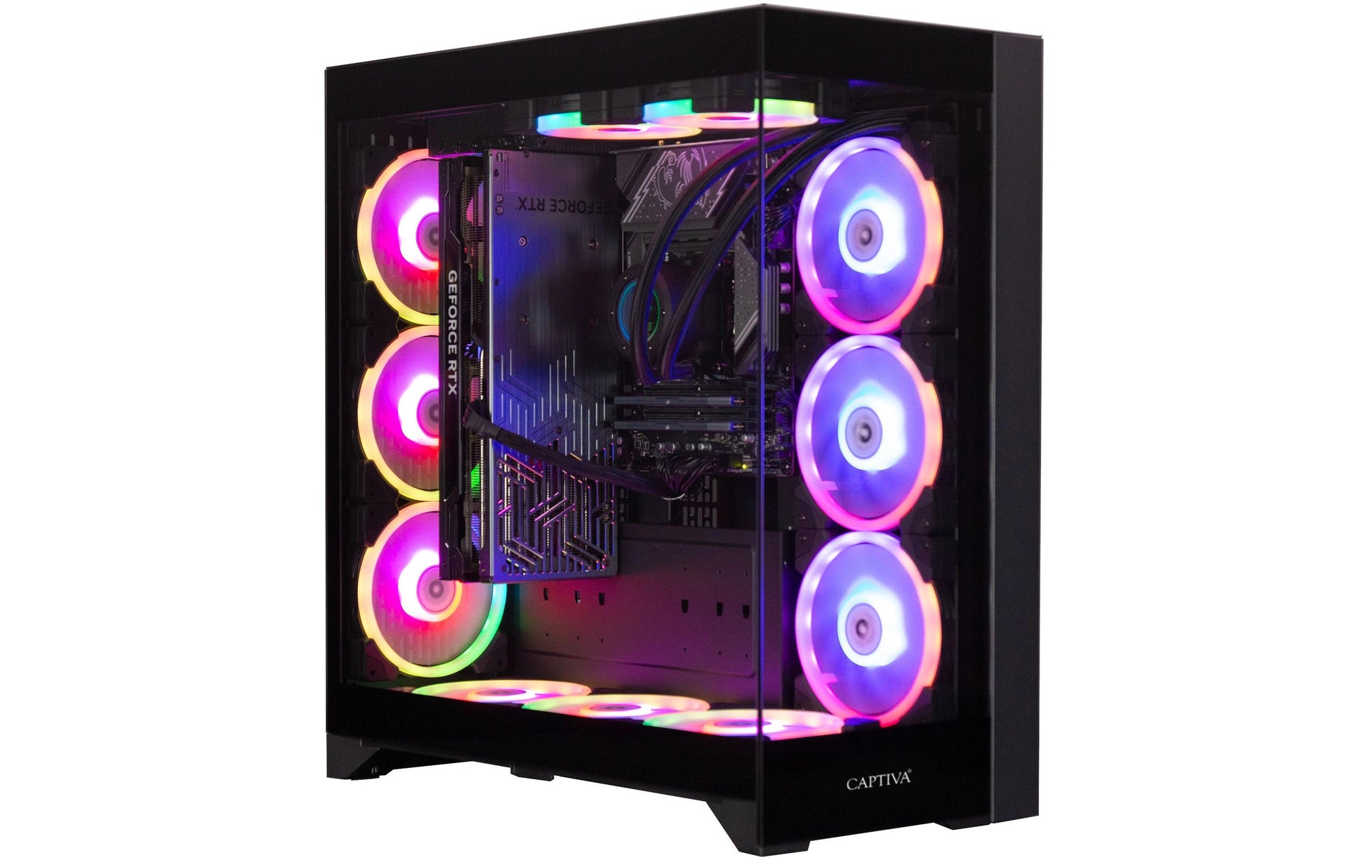Captiva Ultimate Gaming R89-514 Tower – AMD Ryzen 7 9800X3D, 64 GB RAM, 2 TB SSD, Windows 11 Home